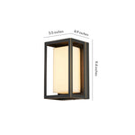 Aurelia Brass LED Outdoor Wall Sconce with Marble Accent
