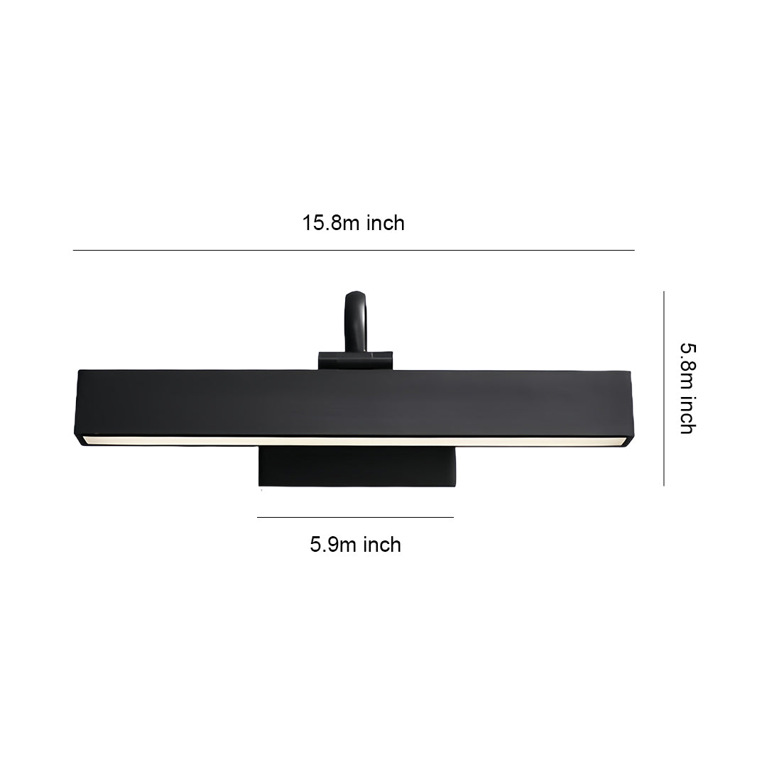 Italian-Style Full Copper LED Vanity Light for Bathroom Wall Mount