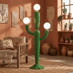 Sculptural Cactus Floor Lamp with Warm Ambient Glow