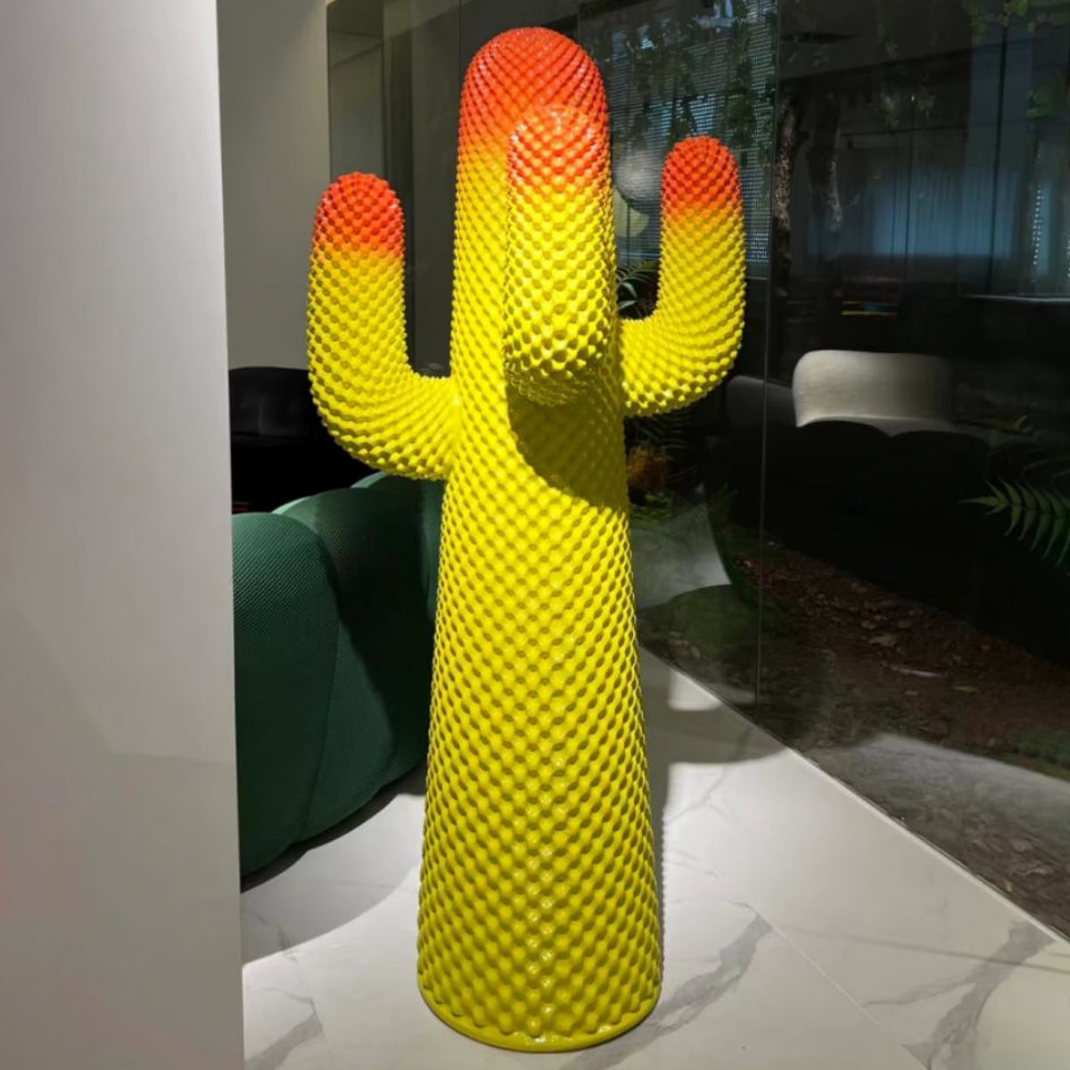 Mello Sculptural Cactus Coat Rack – Modern Entryway Sculpture