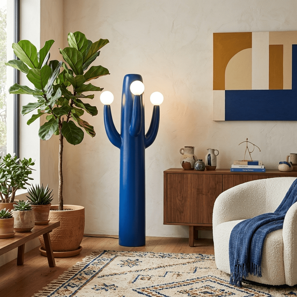Cactus Luma Totem Floor Lamp – Sculptural Modern Lighting