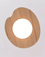 Calder Blossom Modern LED Chandelier with Wood Accents