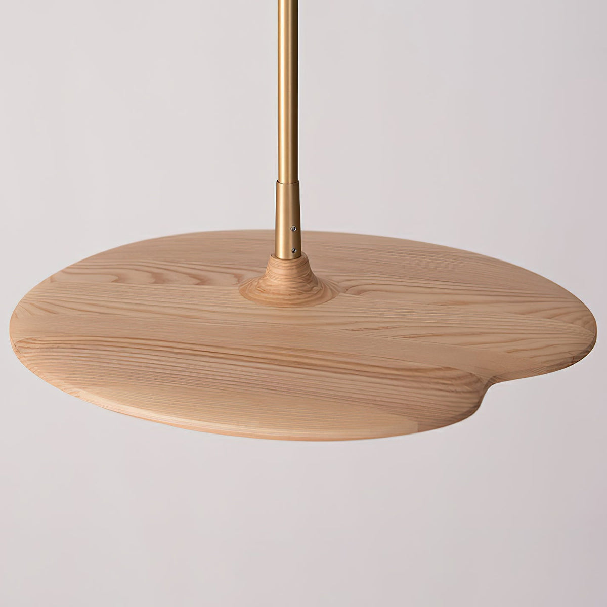 Calder Blossom Modern LED Chandelier with Wood Accents