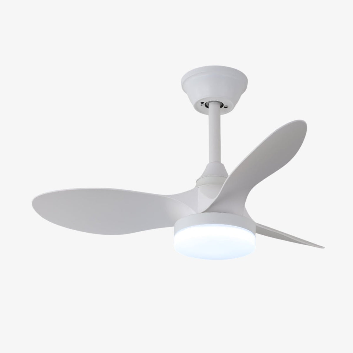 Callum Modern Ceiling Fan Light with Integrated LED and Remote