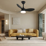 Callum Modern Ceiling Fan Light with Integrated LED and Remote