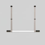 Calm Pendant Light – Modern Glass & Leather Hanging Lamp for Dining and Living Spaces