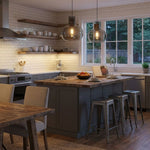 Cambre Glass Pendant Light – Modern Designer Hanging Lamp for Kitchen Island