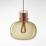 Cambre Glass Pendant Light – Modern Designer Hanging Lamp for Kitchen Island