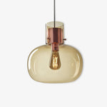 Cambre Glass Pendant Light – Modern Designer Hanging Lamp for Kitchen Island