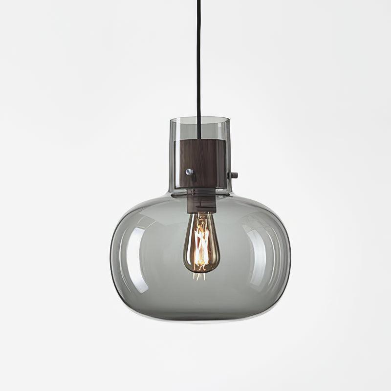 Cambre Glass Pendant Light – Modern Designer Hanging Lamp for Kitchen Island