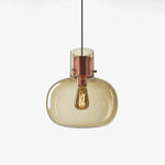Cambre Glass Pendant Light – Modern Designer Hanging Lamp for Kitchen Island
