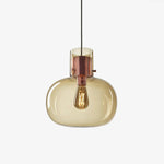 Cambre Glass Pendant Light – Modern Designer Hanging Lamp for Kitchen Island