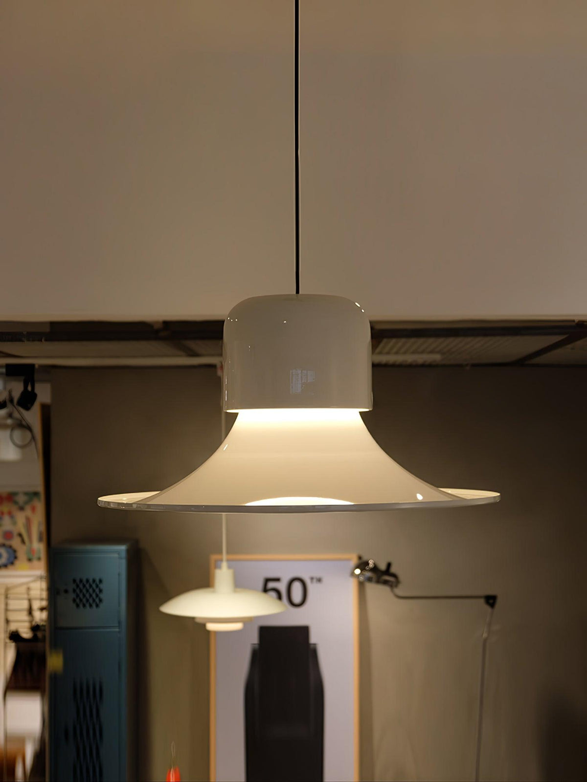 Campana LED Pendant Light in Aluminum for Modern Interiors