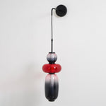 Candied Glass Wall Sconce – Hand-Blown Art Glass LED Wall Light