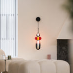 Candied Glass Wall Sconce – Hand-Blown Art Glass LED Wall Light