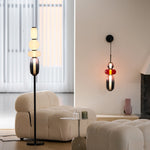Candied Glass Wall Sconce – Hand-Blown Art Glass LED Wall Light