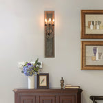 Candle 3 Light Mirrored Sconce