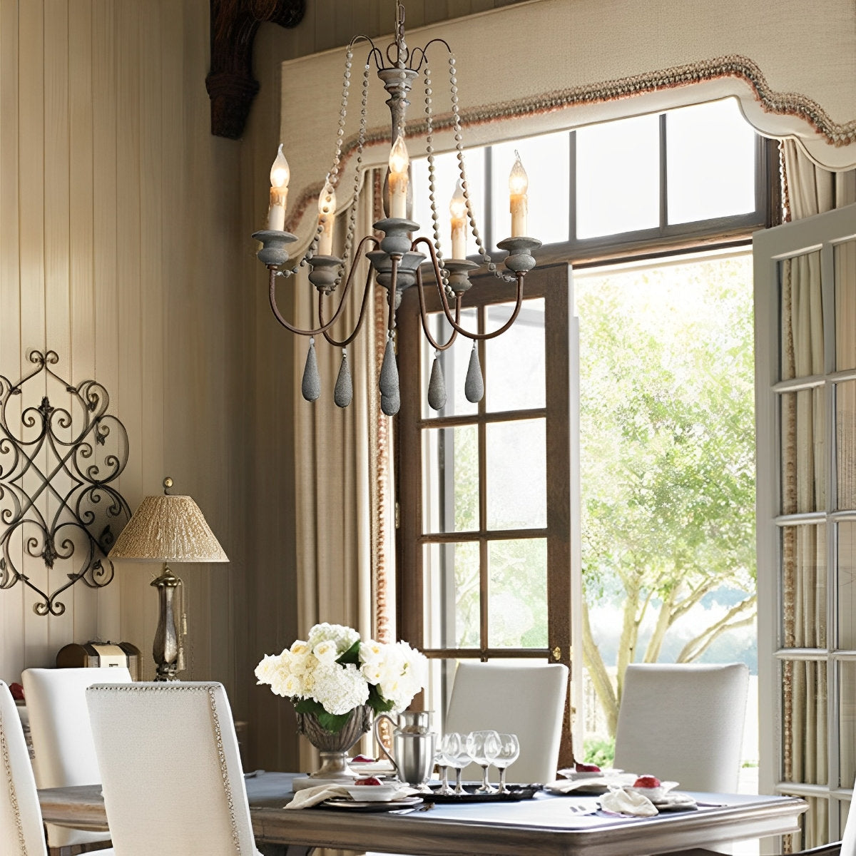 candle-style-beaded-chandelier