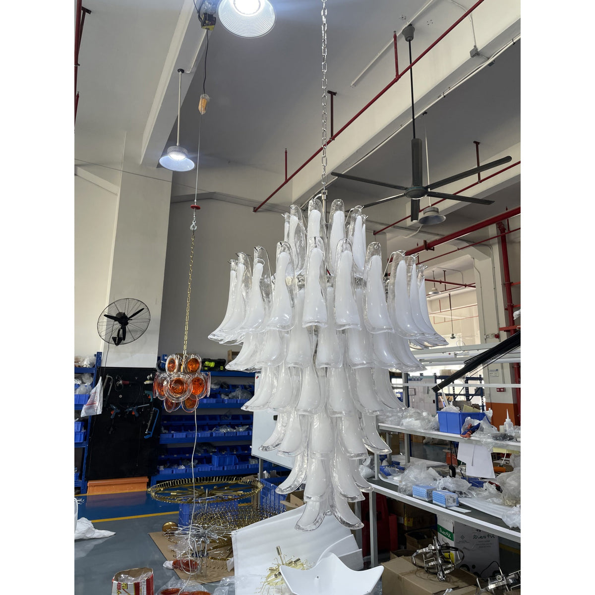 caramello-petal-chandelier
