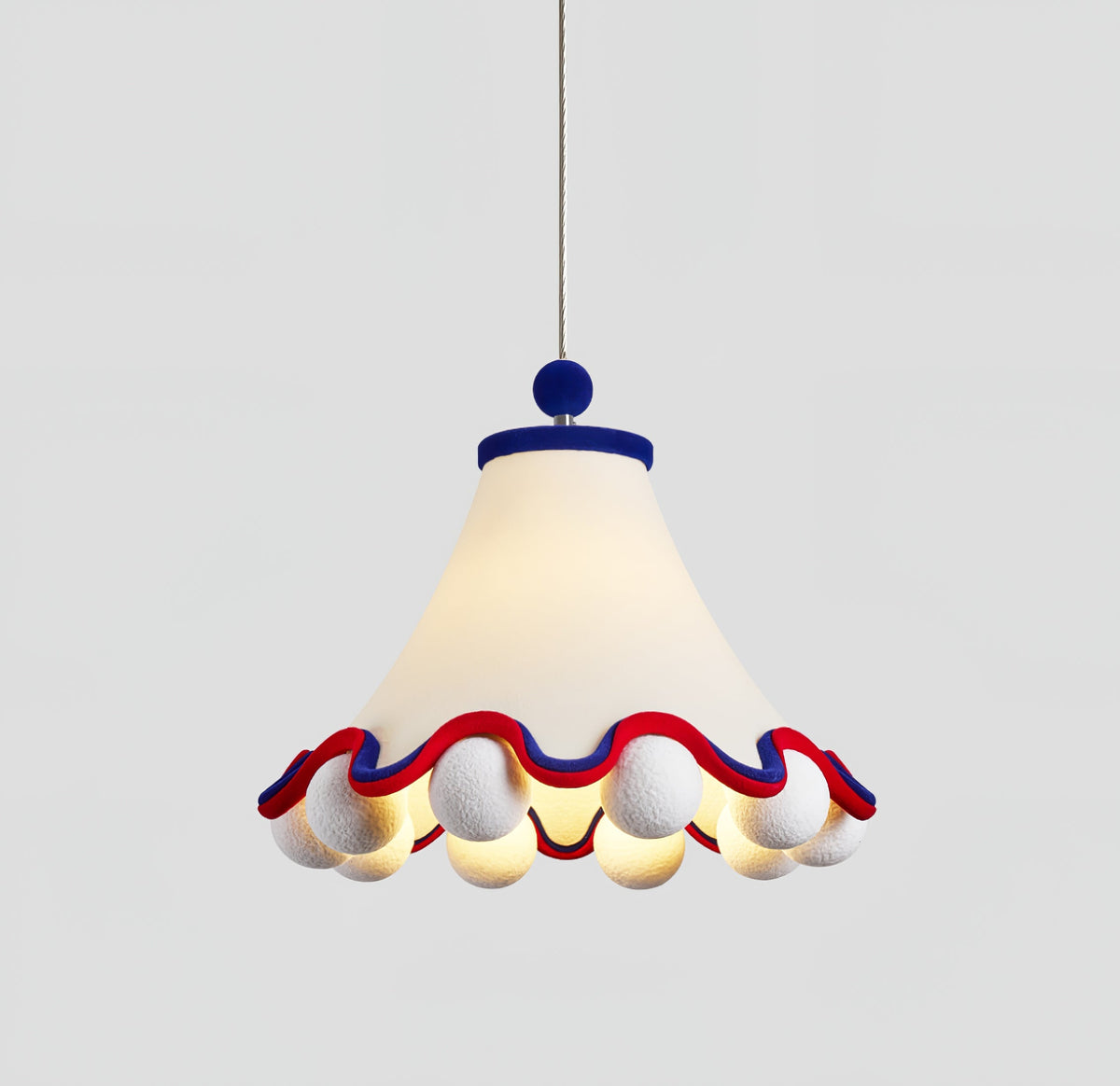 Carnival Pendant Light – Art Deco Resin & Metal Ceiling Lamp for Modern Interiors