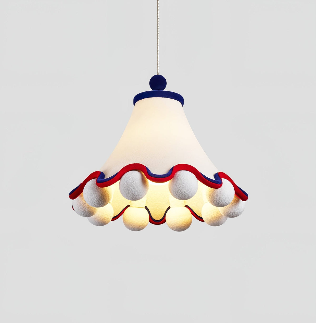 Carnival Pendant Light – Art Deco Resin & Metal Ceiling Lamp for Modern Interiors