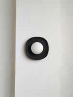 Carrara Cusp Marble Wall Sconce with Opal Glass Sphere