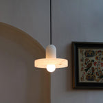 Carrara Alabaster Pendant Light – Modern Minimalist Ceiling Lamp