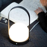 Carrie Built In Battery Table Lamp