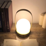 Carrie Built In Battery Table Lamp