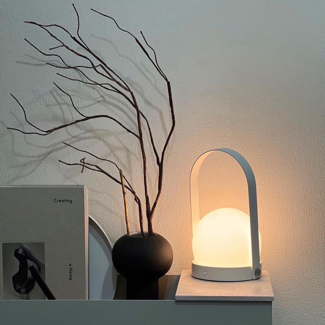 Carrie Built In Battery Table Lamp