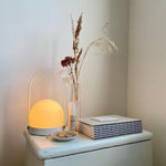 Carrie Built In Battery Table Lamp