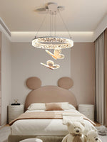 Lumière Butterfly Acrylic Pendant Light – Designer LED Ceiling Lamp for Kids' Rooms