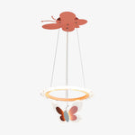 Lumière Butterfly Acrylic Pendant Light – Designer LED Ceiling Lamp for Kids' Rooms