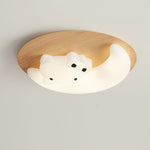 Cartoon Moon Cat Ceiling Lamp