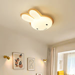 Cartoon White Rabbit Ceiling Lamp