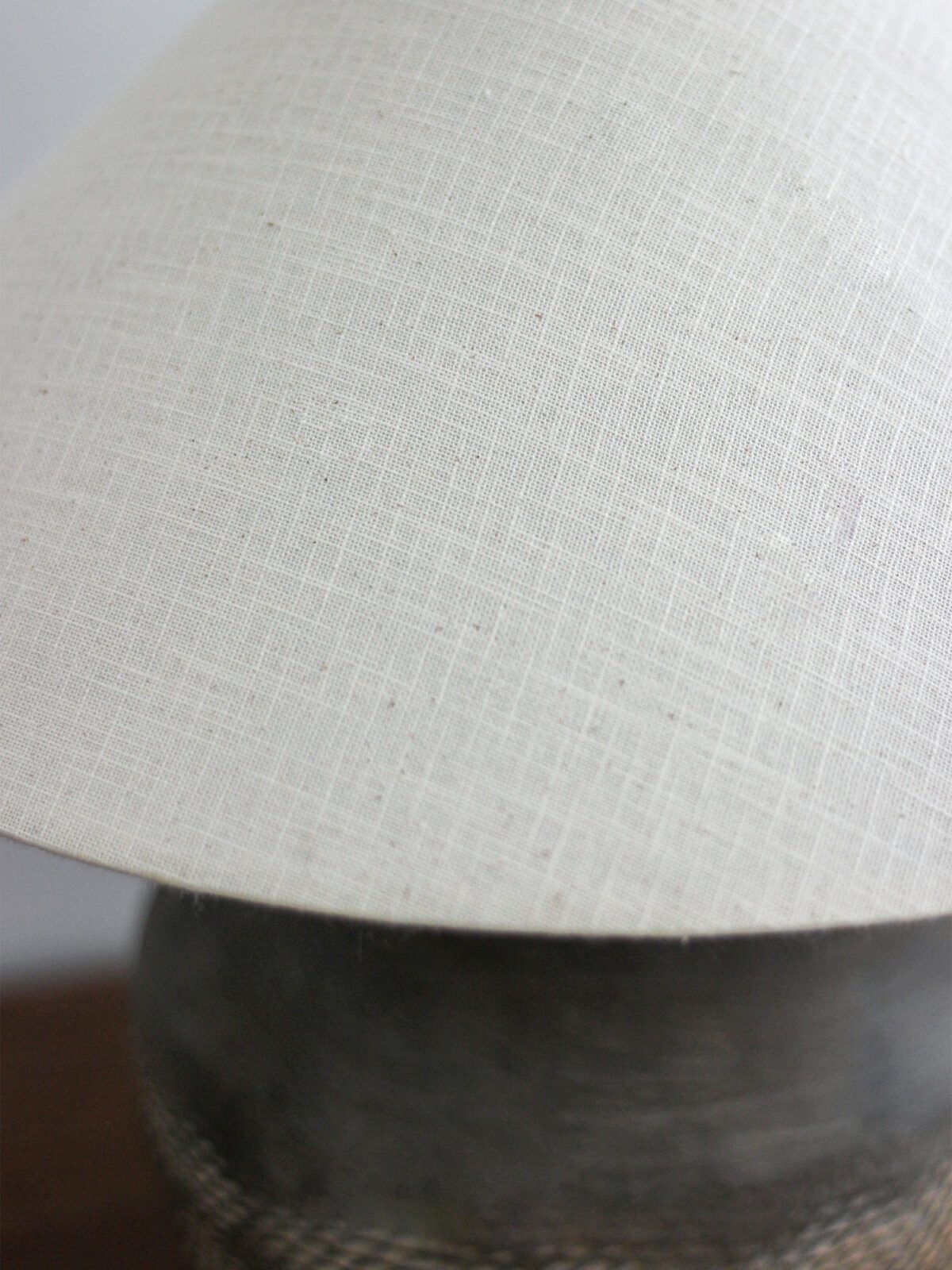 Carved Ceramic Table Lamp