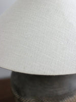 Carved Ceramic Table Lamp