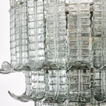 Cascade Glass Green Chandelier | Handcrafted Murano Glass Pendant for Dining & Living Rooms