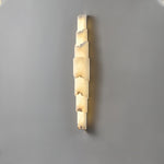 Cascading Alabaster Wall Sconce | Modern LED Wall Light