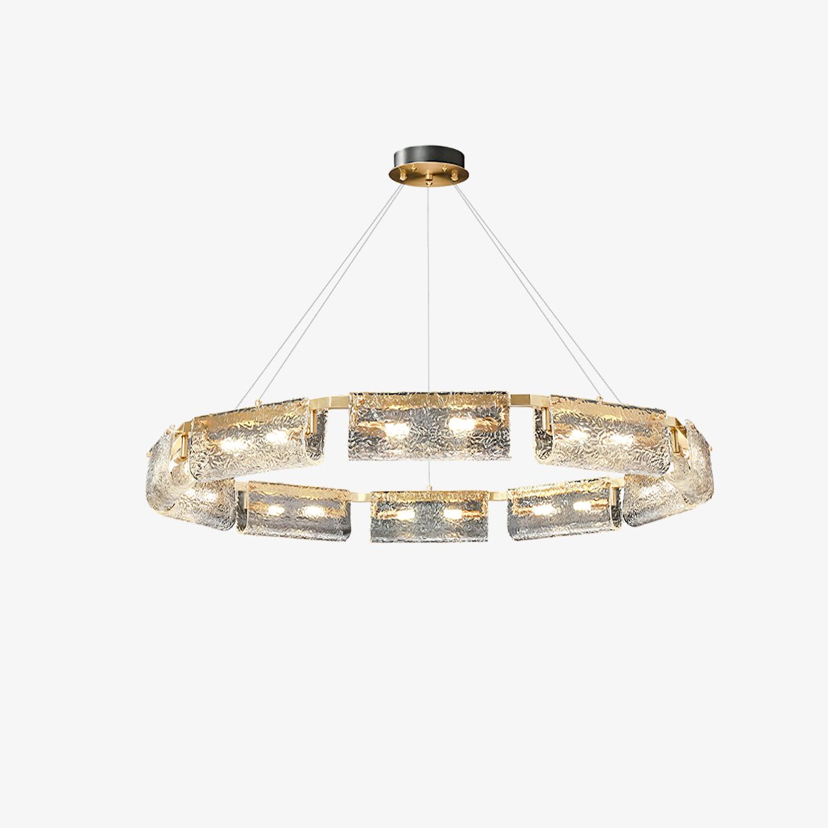 Casper Oval Tube Chandelier