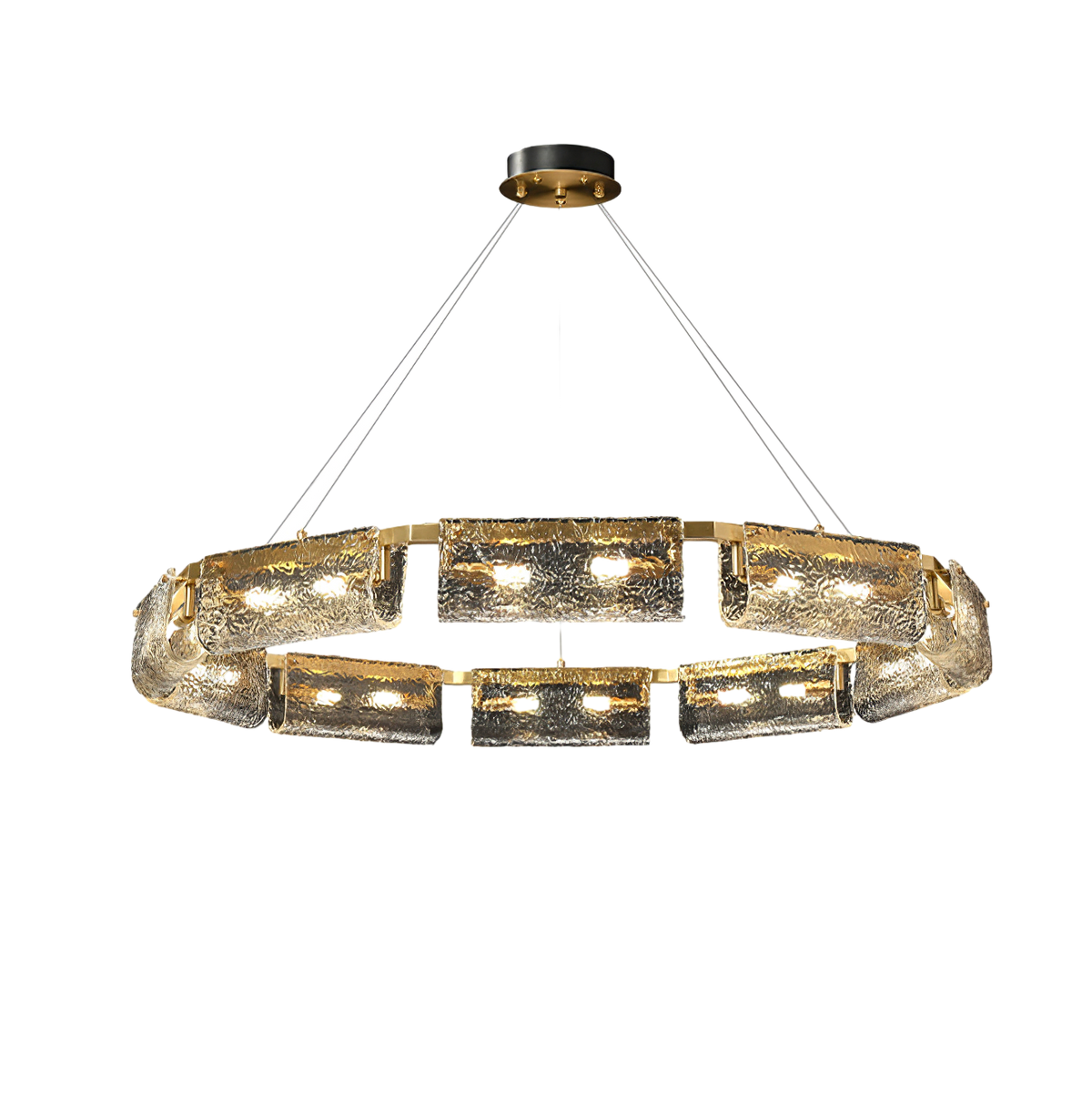 Casper Oval Tube Chandelier
