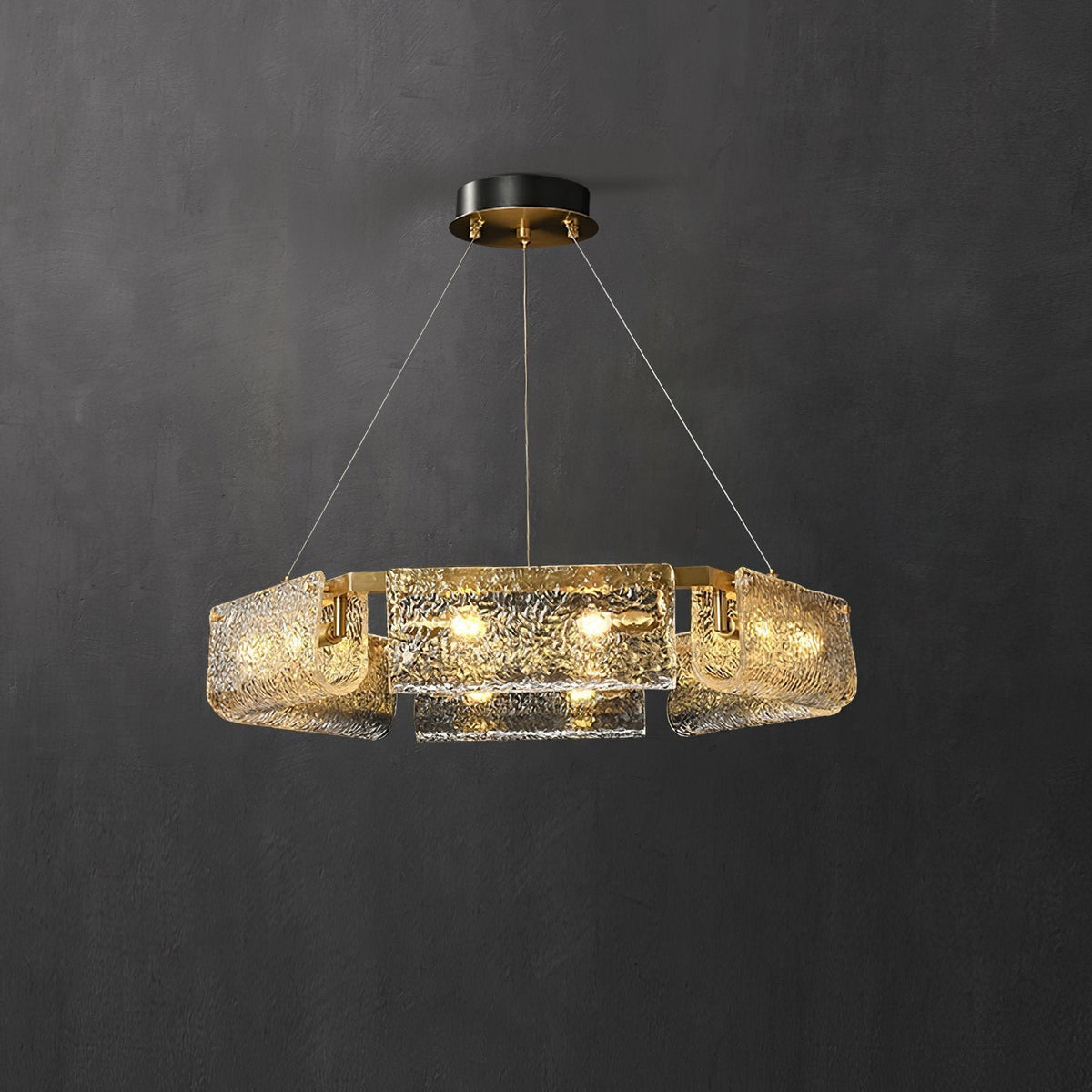 Casper Oval Tube Chandelier