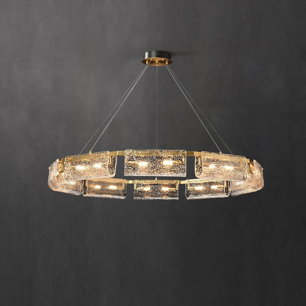 Casper Oval Tube Chandelier