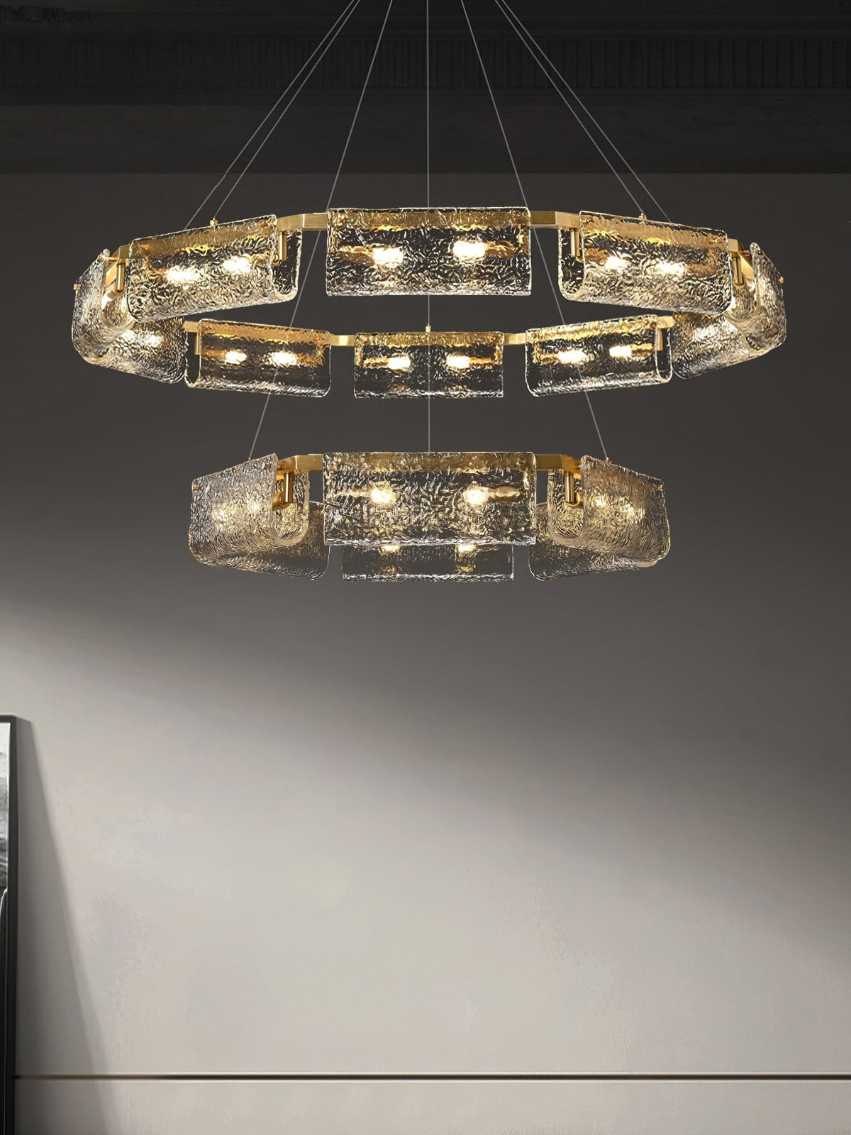 Casper Oval Tube Chandelier