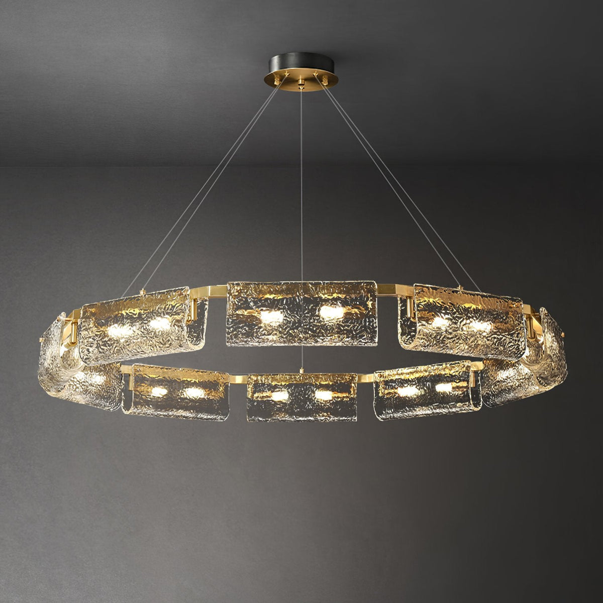 Casper Oval Tube Chandelier