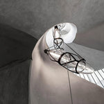 Castaway Glass Bottle Pendant Light, Artisan Mouth-Blown Glass Chandelier