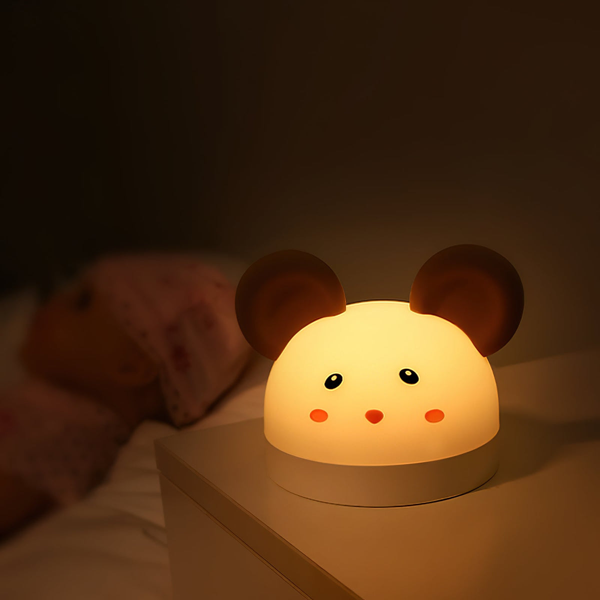 cat-mouse-clock-night-light