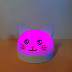 cat-mouse-clock-night-light