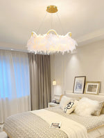 Cat Ear Feather Pendant Light