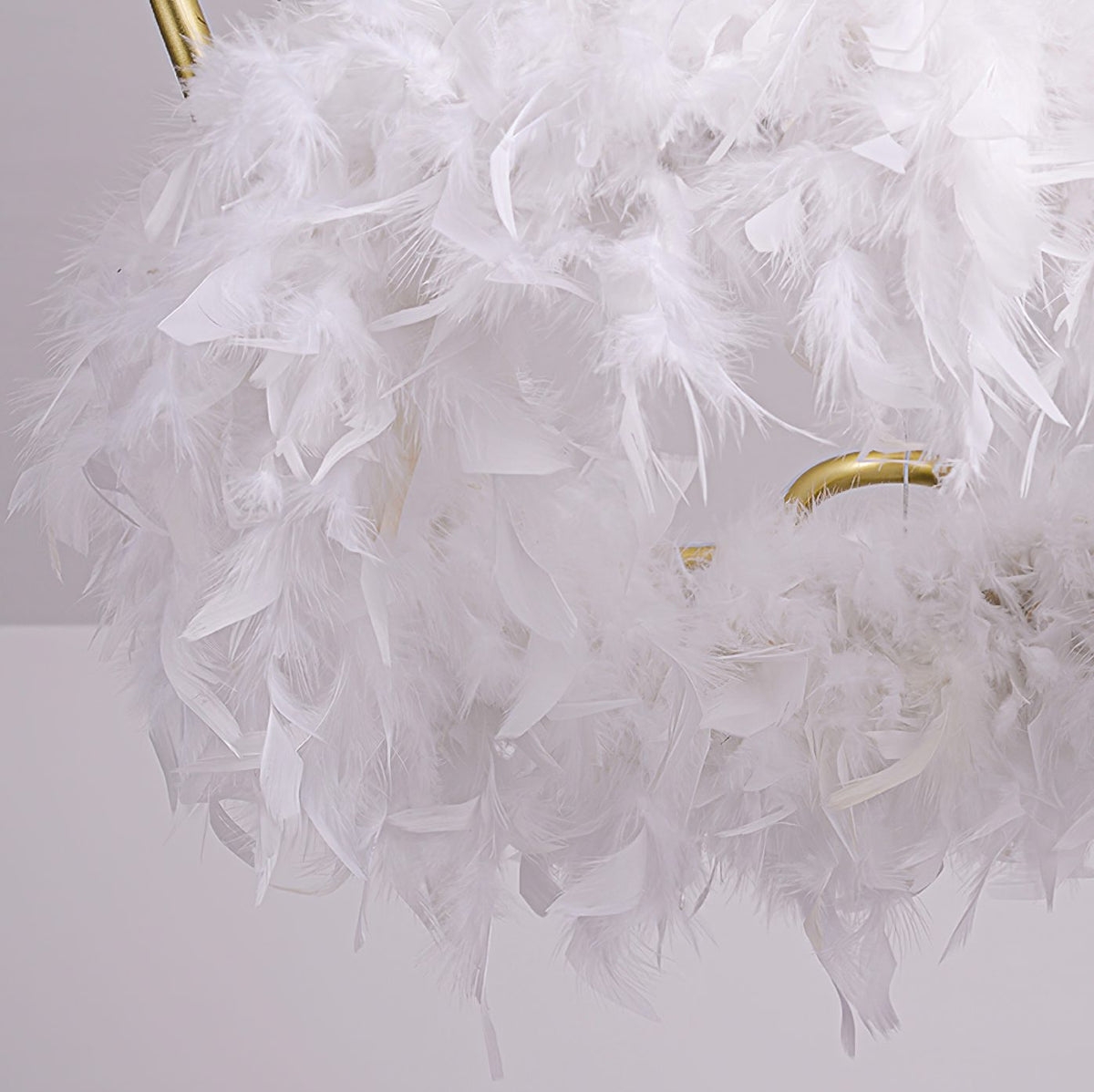 Cat Ear Feather Pendant Light